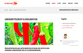Responsive Webdesign - ernährung e3, Ingenieurbüro für Ernährungswissenschaften